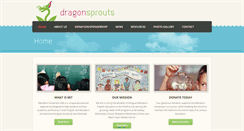 Desktop Screenshot of dragonsprouts.org